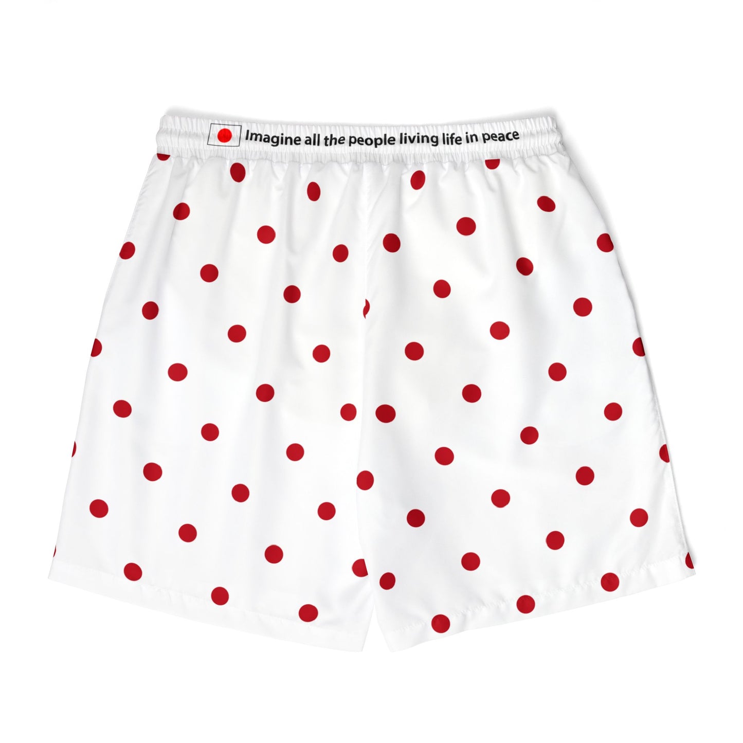 Japanese Flag Unisex Swim Shorts