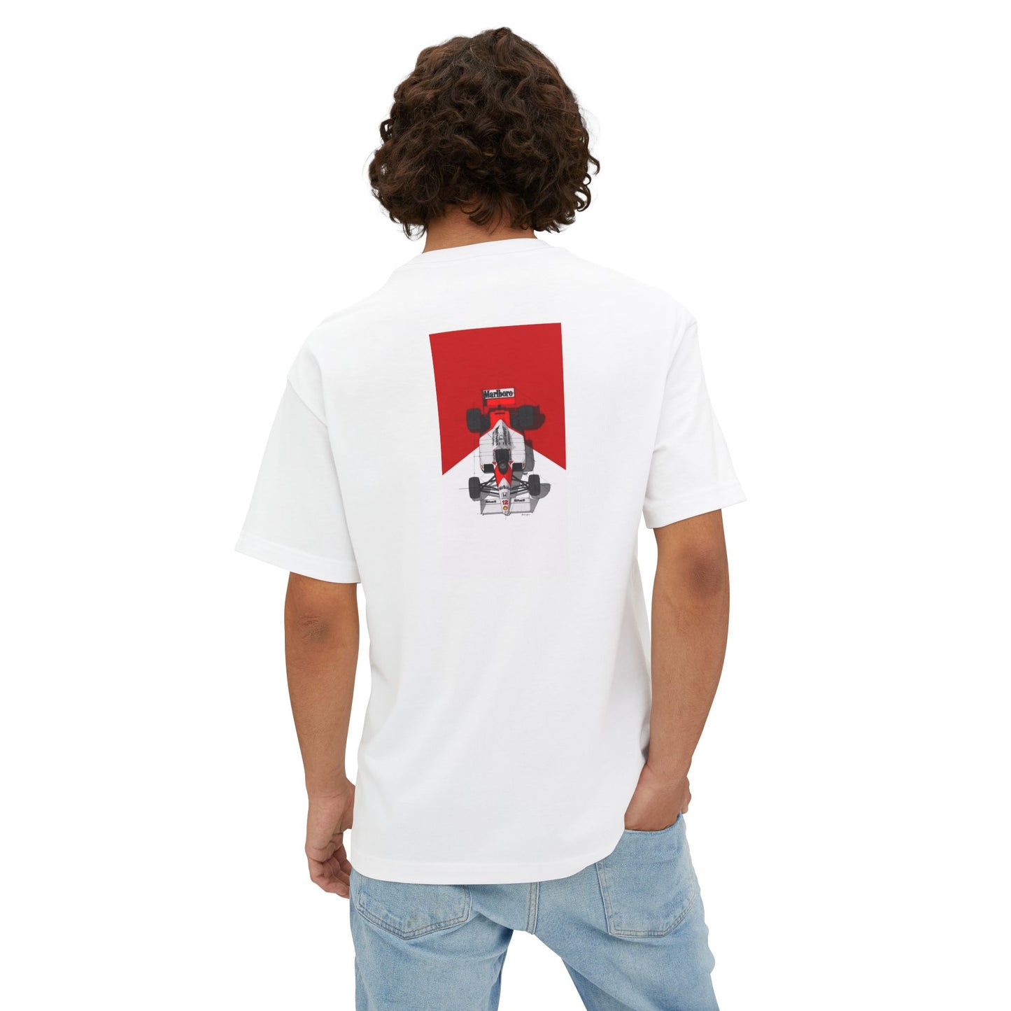 "Turbo Heart" MP-4/4 Oversize Unisex Tee