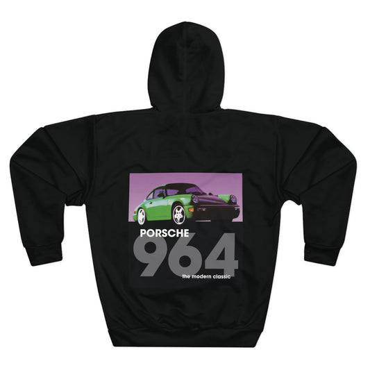 Porsche 964 Unisex Pullover Hoodie - Modern Classic