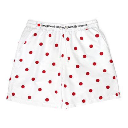 Japanese Flag Unisex Swim Shorts