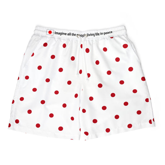 Japanese Flag Unisex Swim Shorts