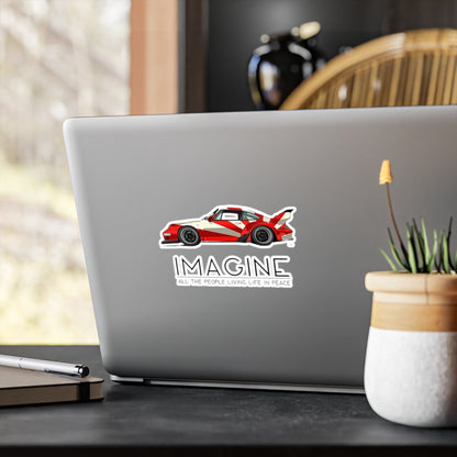 'Imagine' Porsche 911 Vinyl Decal