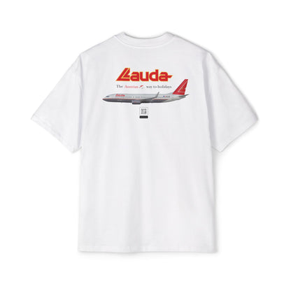 Lauda Airlines Graphic Heavy Oversized Tee