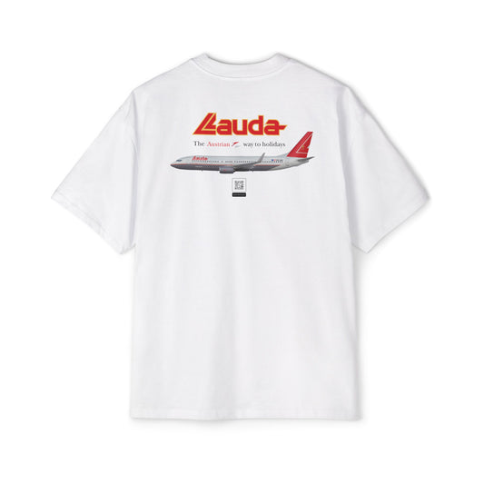 Lauda Airlines Graphic Heavy Oversized Tee