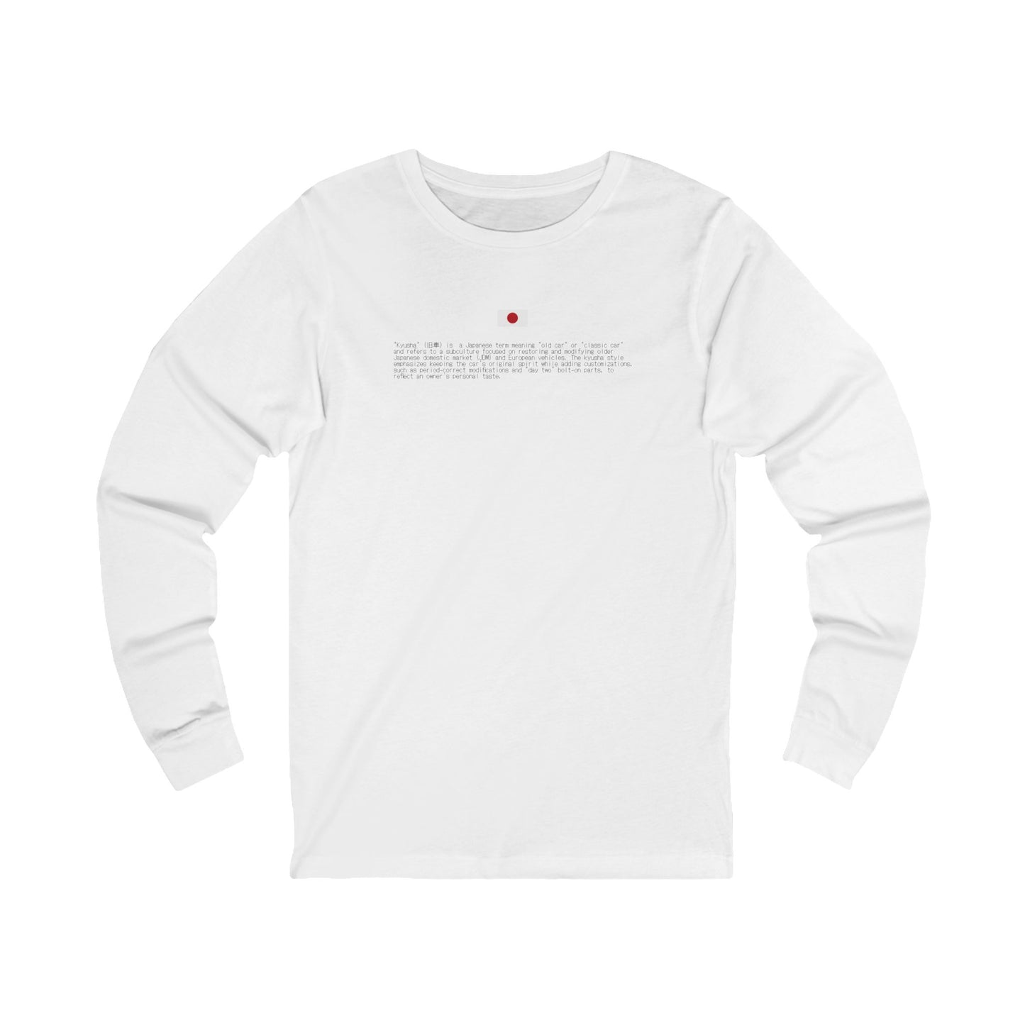 "Kyusha" Long Sleeve Tee - Unisex
