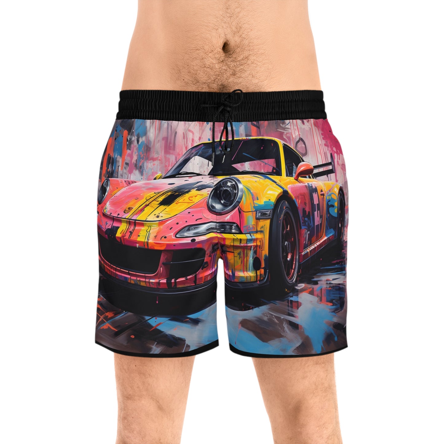 Porsche Color Swim Shorts - Men's Mid-Length Beachwear