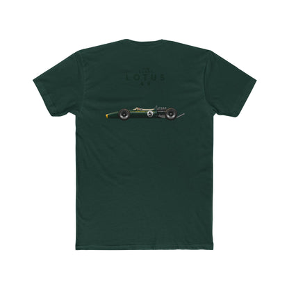 Unisex Crew Tee Classic Lotus 49 Race Car-Jim Clark