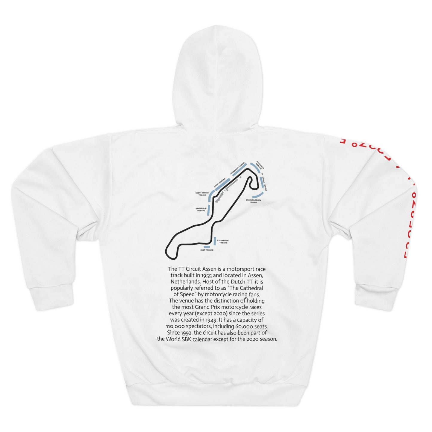 TT Circuit Assen Unisex Pullover Hoodie