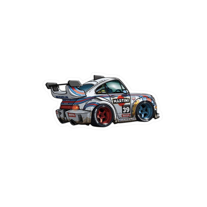 Racing Martini 911 Vinyl Decal