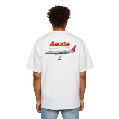 Lauda Airlines Graphic Heavy Oversized Tee