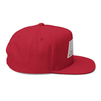 Niki Lauda Embroidered Flat Bill Cap