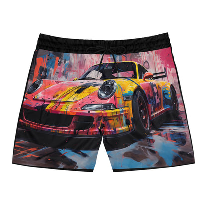 Porsche Color Swim Shorts - Men's Mid-Length Beachwear