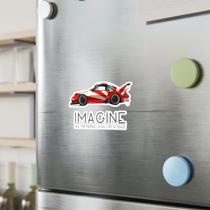 'Imagine' Porsche 911 Vinyl Decal