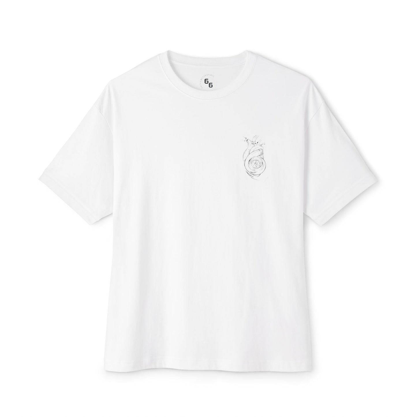 "Turbo Heart" MP-4/4 Oversize Unisex Tee