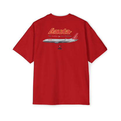 Lauda Airlines Graphic Heavy Oversized Tee