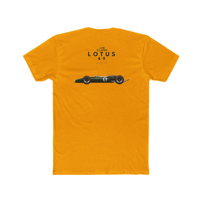 Unisex Crew Tee Classic Lotus 49 Race Car-Jim Clark
