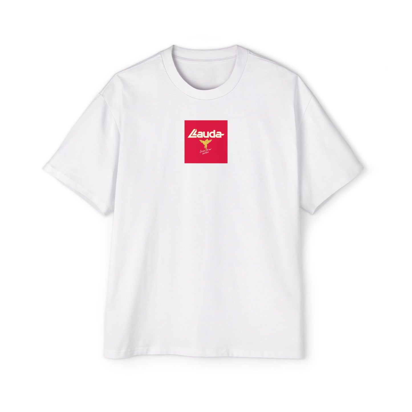 Lauda Airlines Graphic Heavy Oversized Tee
