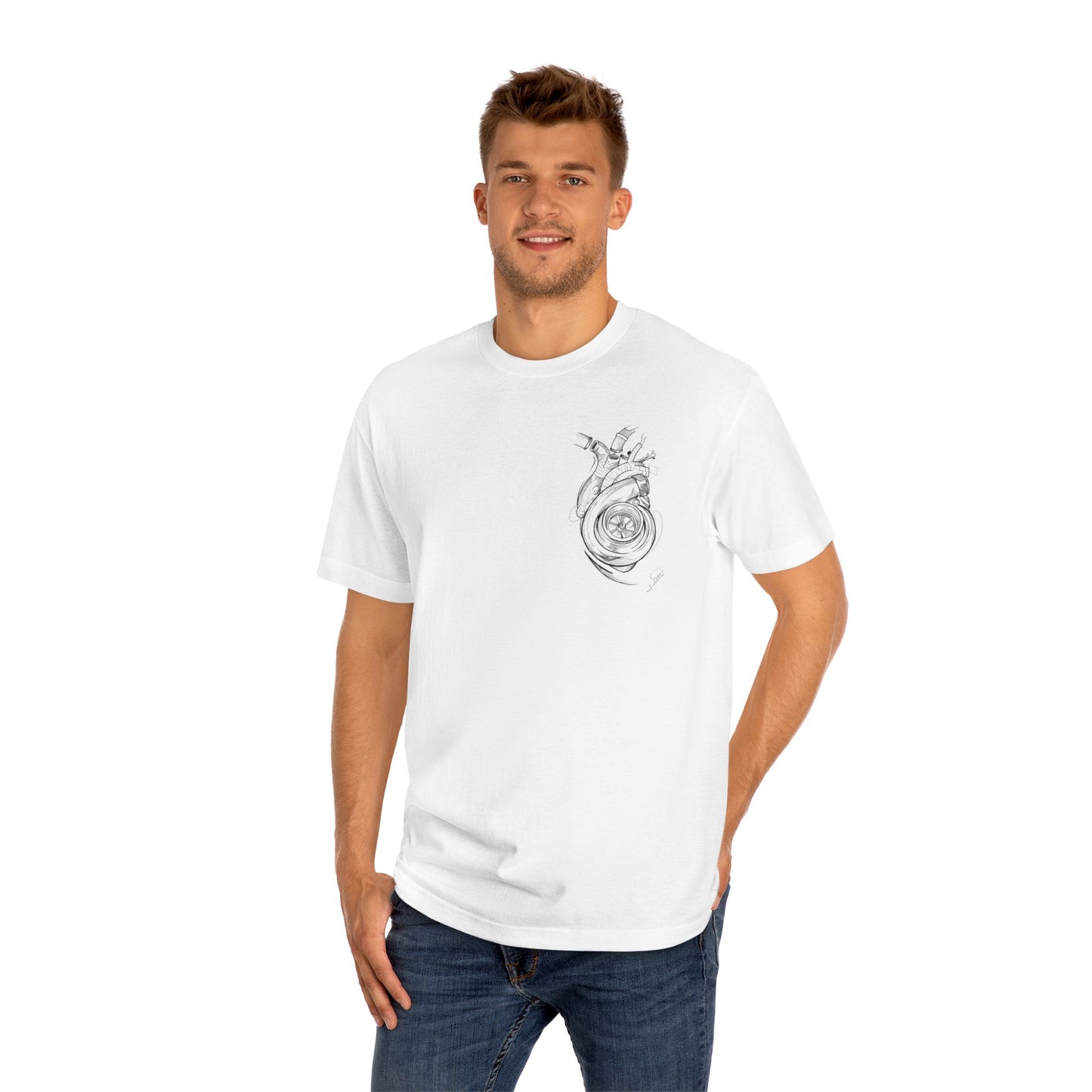 "Turbo Heart" MP4/4 Unisex Tee