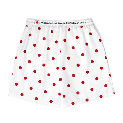 Japanese Flag Unisex Swim Shorts