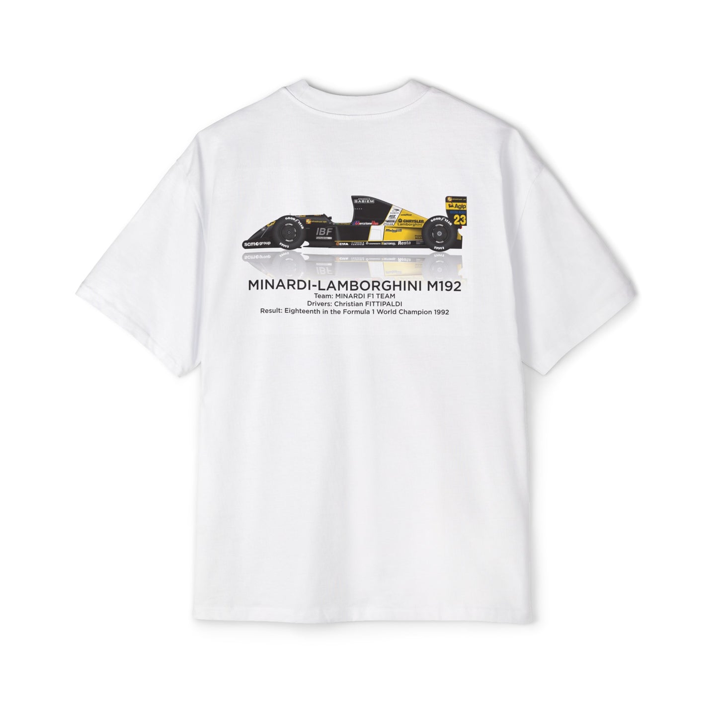 Minardi-Lamborghini M192 Retro Oversized Tee