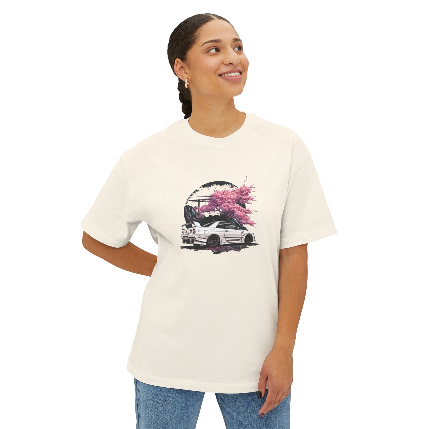 "Fighting Spirit" Unisex Oversized Tee