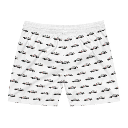 Vintage Porsche Carrera 3.2 Print Men's Swim Shorts