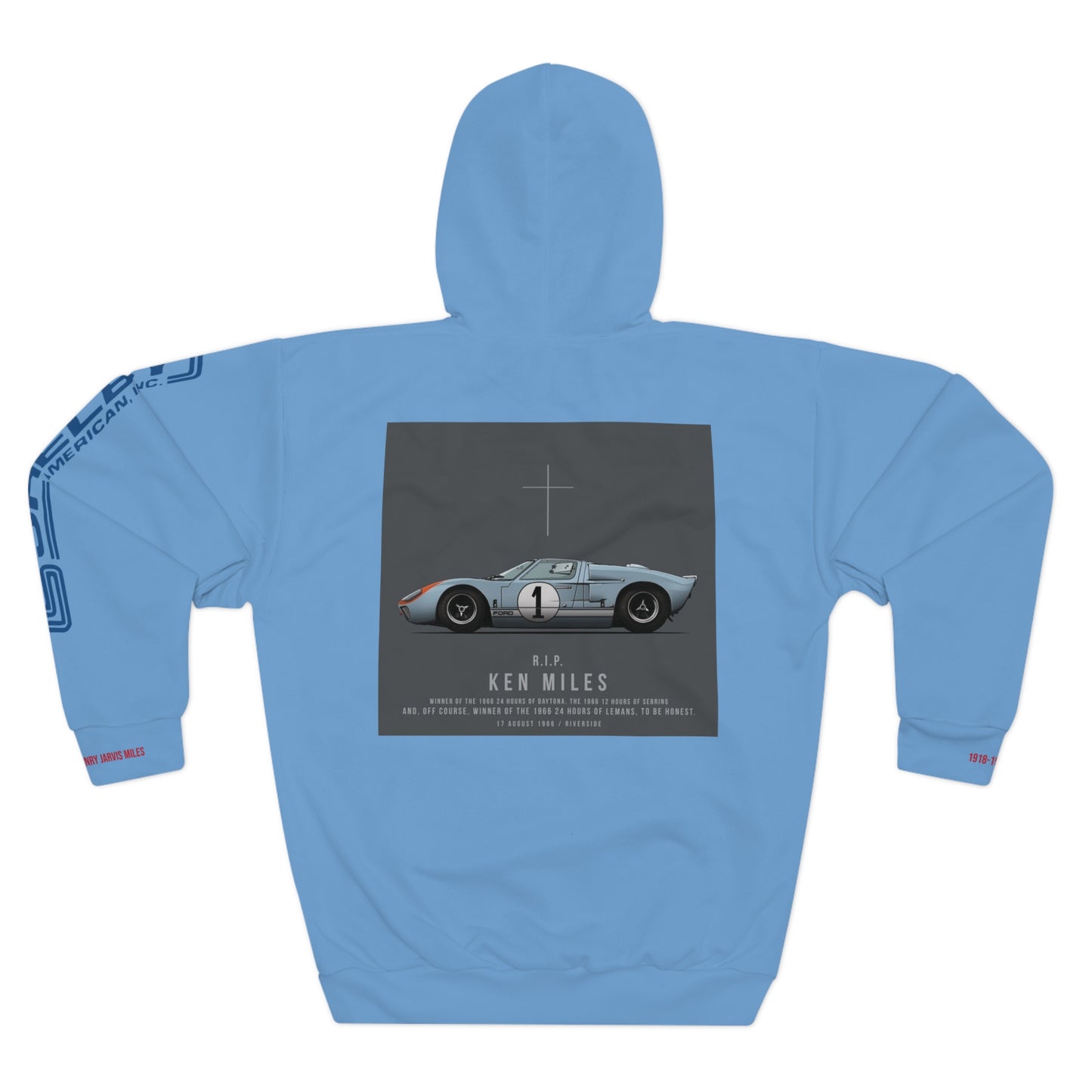 Ken Miles Tribute Unisex Pullover Hoodie