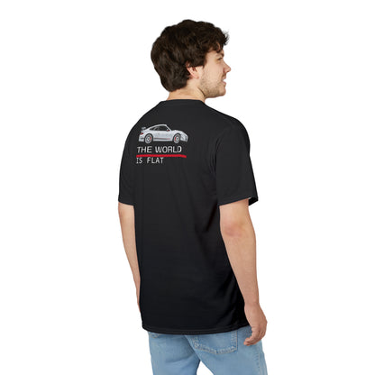 Flache-Sechs Unisex Cut & Sew Tee