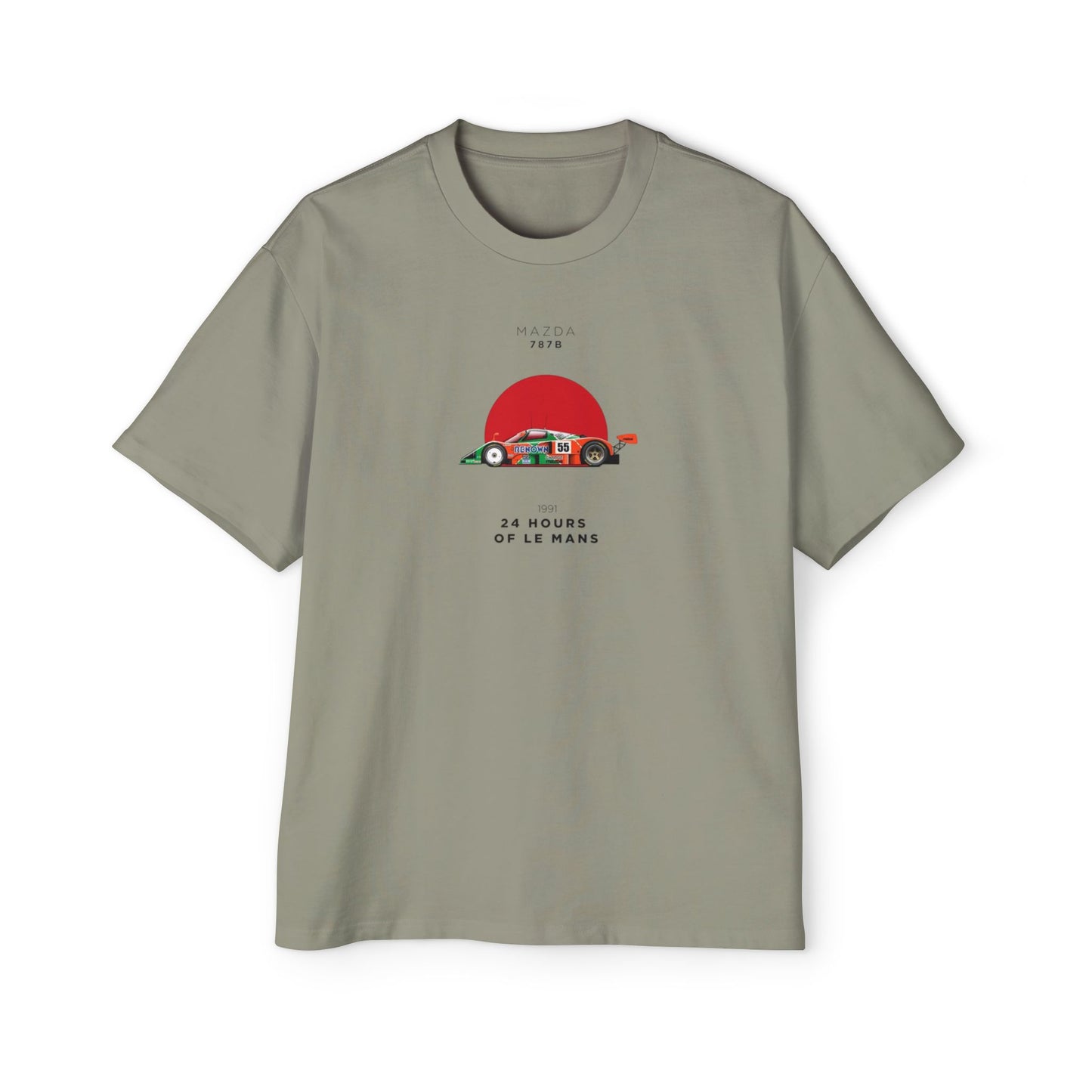 Mazda 787B 24 Hours of Le Mans Oversized Tee - Classic Racing Shirt