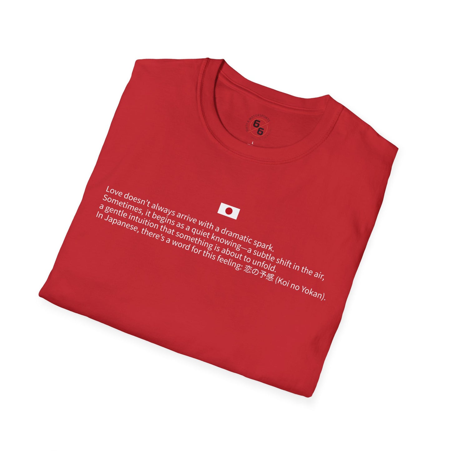 "Koi no Yokan" Tokyo Drive Unisex Softstyle Tee
