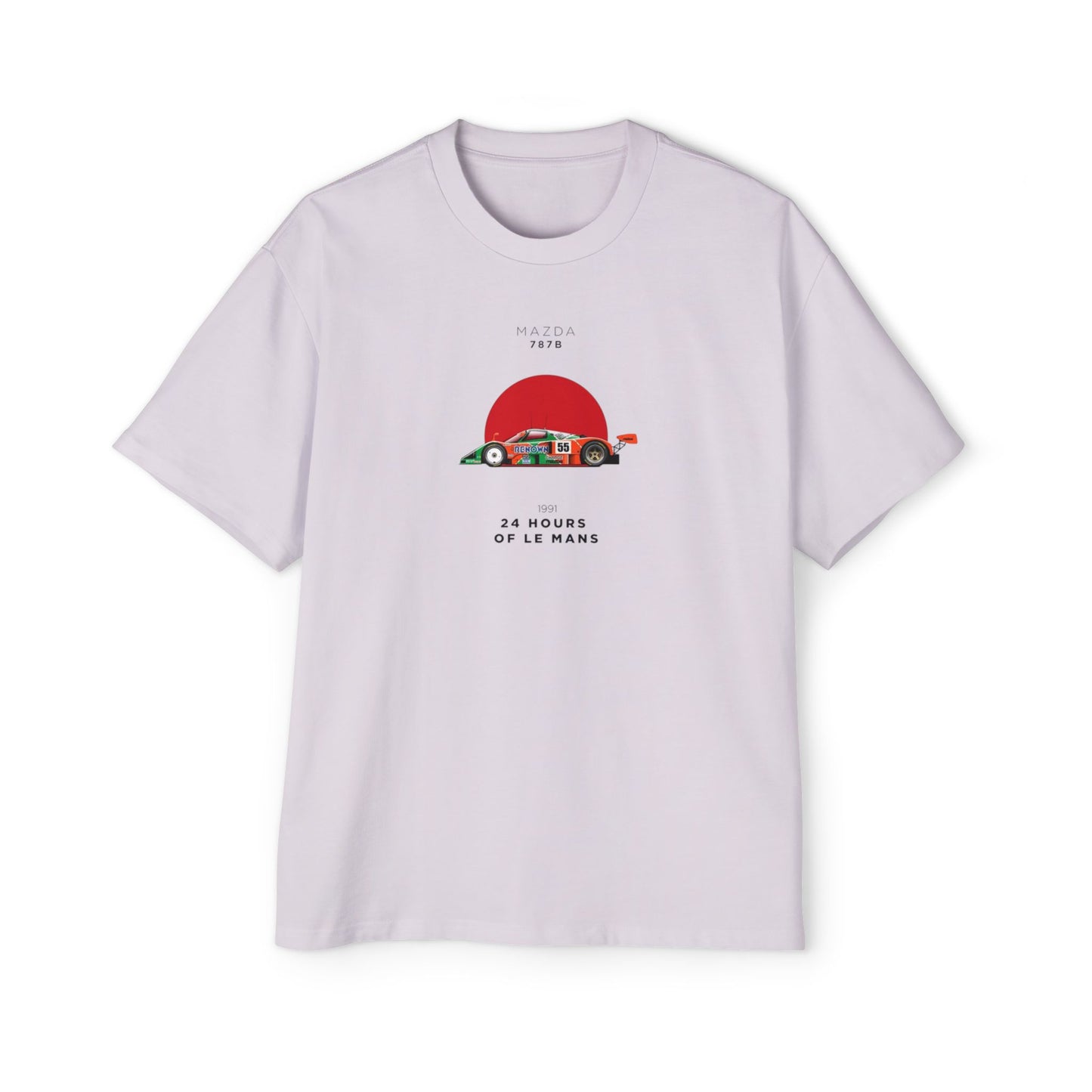 Mazda 787B 24 Hours of Le Mans Oversized Tee - Classic Racing Shirt
